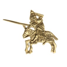 "Knight" medieval pilgrim badge image-1
