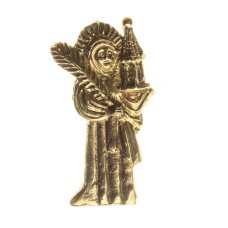 "St. Barbara" medieval pilgrim badge image-1