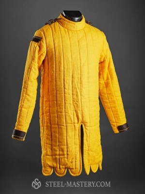 European gambeson front closed Gambeson
