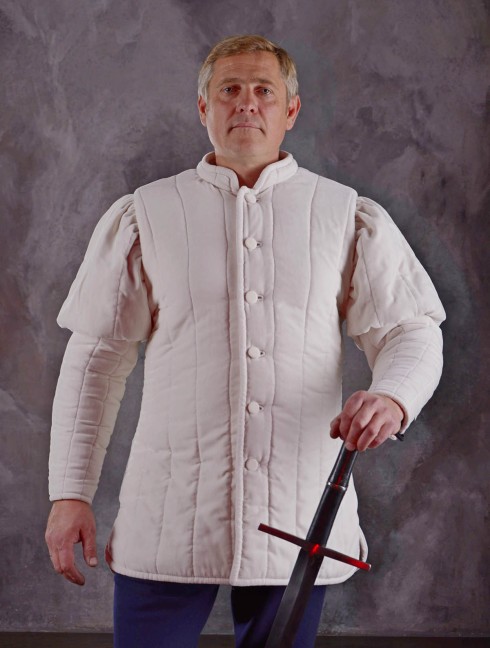 Puffed sleeves doublet Gambesón.
