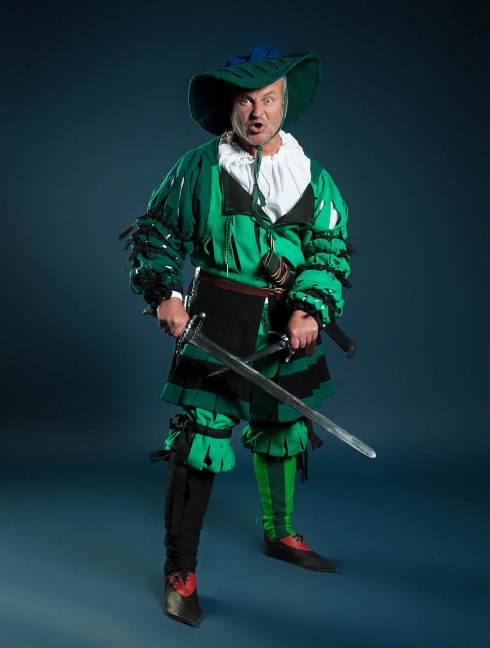 Costume of Landsknecht, XV century Mittelalterliche Kleidung