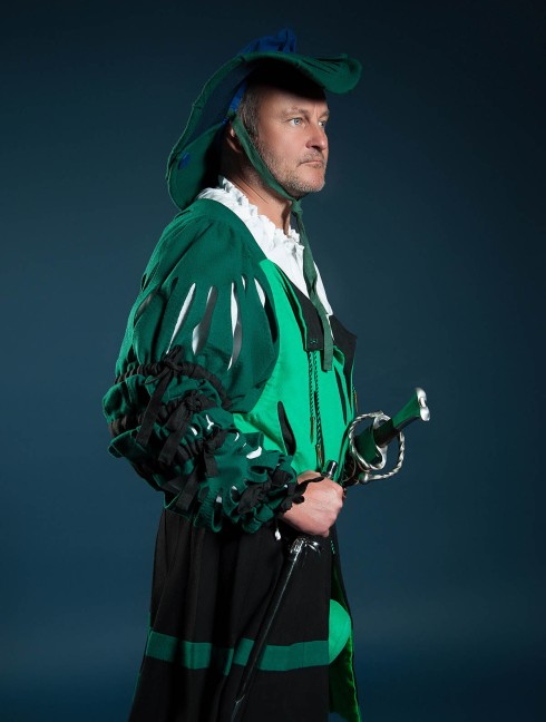 Costume of Landsknecht, XV century Mittelalterliche Kleidung