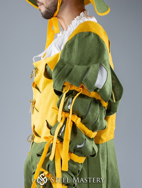 Costume of Landsknecht, XV century Vestiario medievale