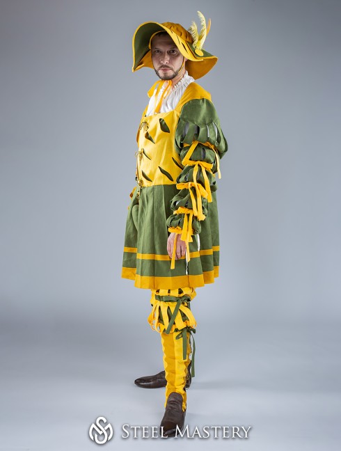 Costume of Landsknecht, XV century Vestiario medievale