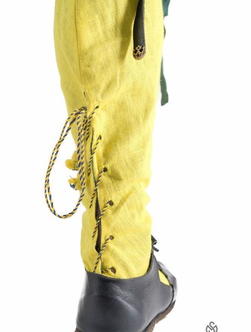 Costume of landsknecht (from Heinrich Aldegrever gravure) Mittelalterliche Kleidung