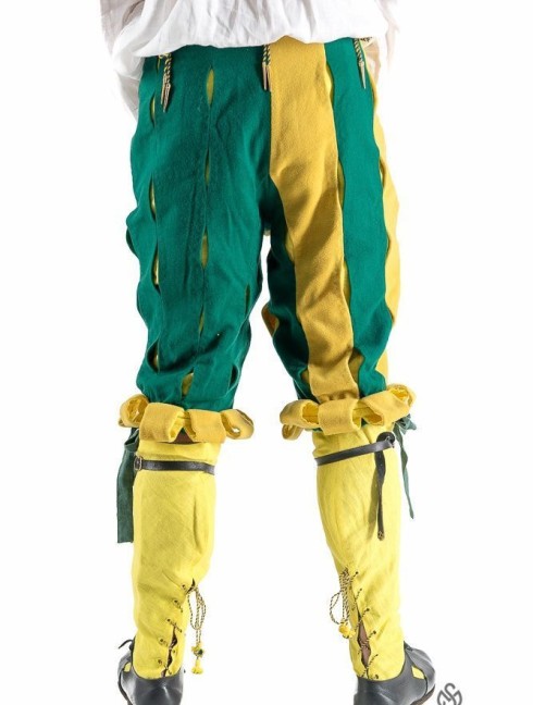 Costume of landsknecht (from Heinrich Aldegrever gravure) 