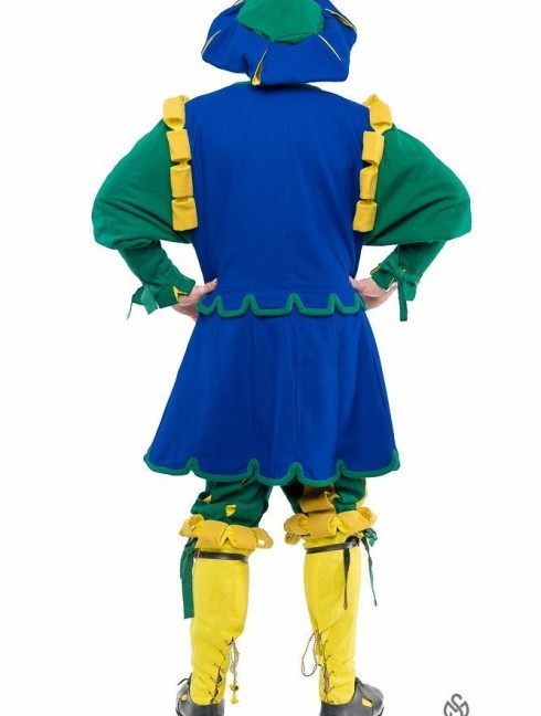 Costume of landsknecht (from Heinrich Aldegrever gravure) Vestiario medievale