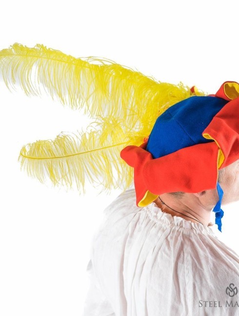 Medieval costume of landsknecht, XVI century 