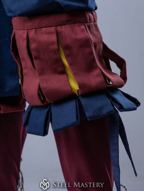 Medieval costume of landsknecht, XVI century Vestiario medievale