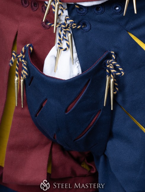 Medieval costume of landsknecht, XVI century Mittelalterliche Kleidung