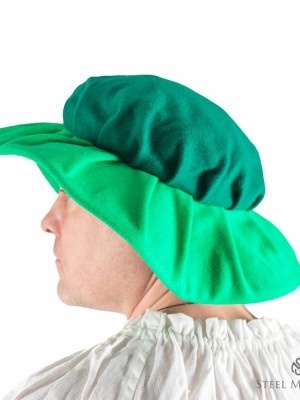 Landsknecht s hat with soft brims Copricapo