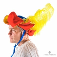 Landsknecht s hat with feathers image-1