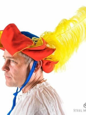 Landsknecht s hat with feathers Prendas para la cabeza