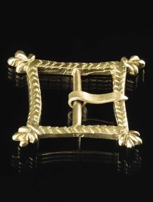 Medieval custom bronze belt buckle Cast buckles