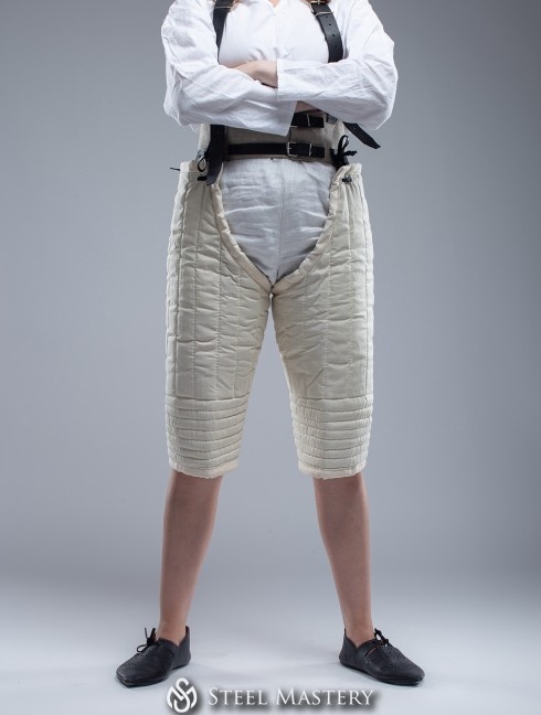 PADDED THIGH PROTECTION/HEMA FENCING PANTS Chausses gambisonnées