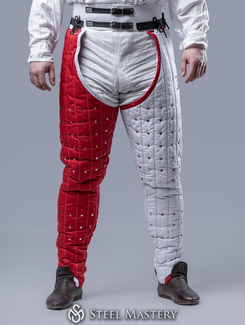 Long padded chausses Calzones acolchados