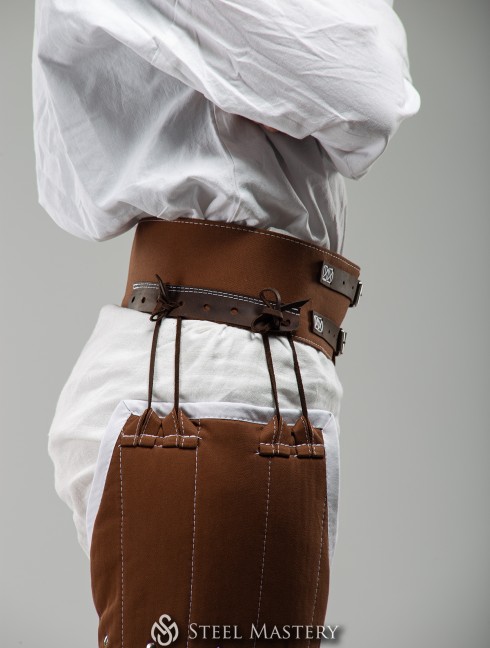 Long padded chausses Gepolsterte beinlinge