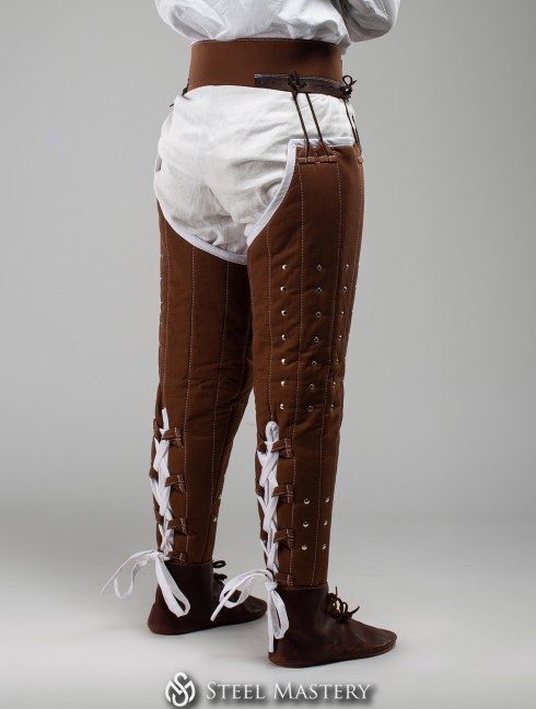 Long padded chausses Gepolsterte beinlinge