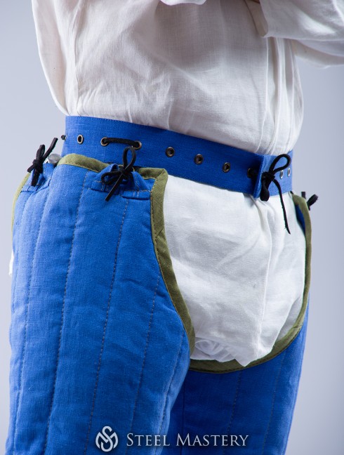 Long padded chausses Gepolsterte beinlinge