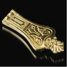 England medieval custom bronze belt strapend image-1
