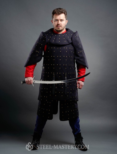 Mongolian (Asian) warrior armor: 11 - 17 century Brigantine