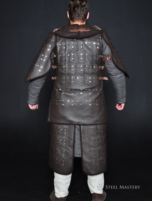 Mongolian (Asian) warrior armor: 11 - 17 century Brigantine