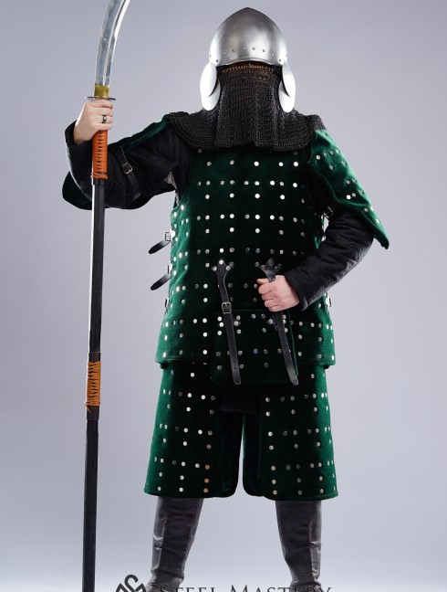 Mongolian (Asian) warrior armor: 11 - 17 century Brigantinen