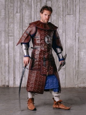 Mongolian (Asian) warrior armor: 11 - 17 century Brigantine