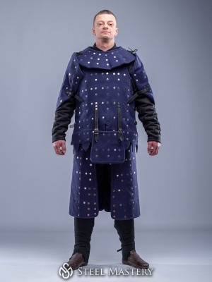 Mongolian (Asian) warrior armor: 11 - 17 century Brigantinen