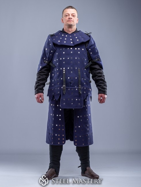 Mongolian (Asian) warrior armor: 11 - 17 century Brigantinen