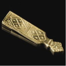 English medieval bronze custom strapend image-1