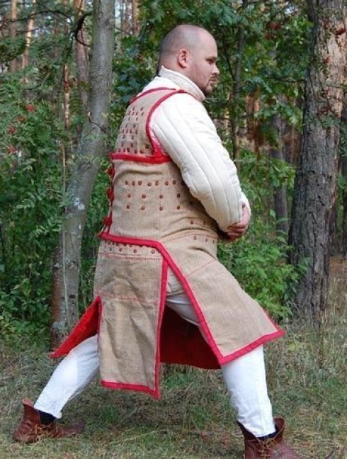 Brigandine of European knight: 13-14th century Brigandines