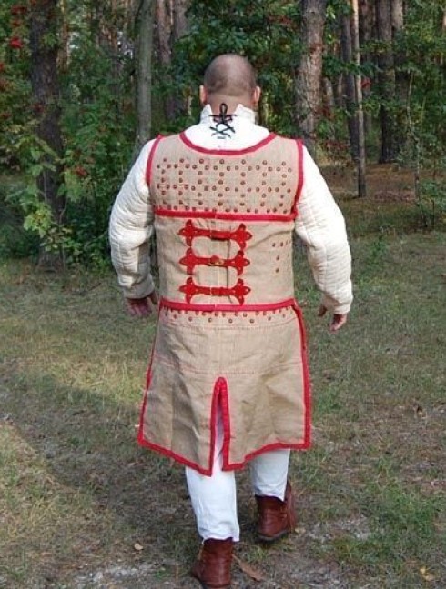 Brigandine of European knight: 13-14th century Brigandines
