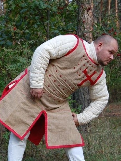 Brigandine of European knight: 13-14th century Brigandines