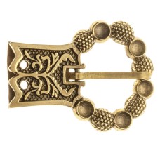 Medieval english custom belt buckle of the late XIVc image-1
