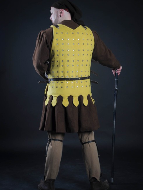 German Knight brigant set - 1350-1389 year Brigandines