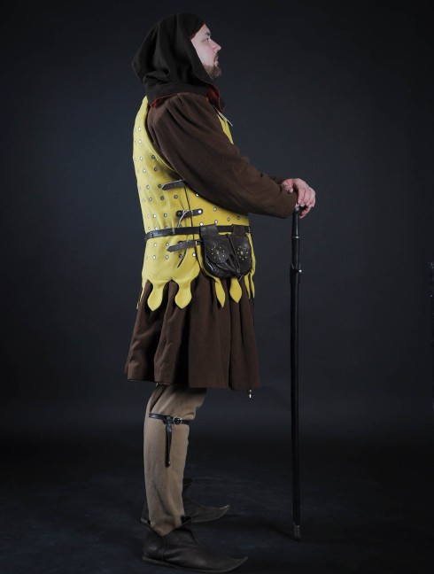 German Knight brigant set - 1350-1389 year Brigandines