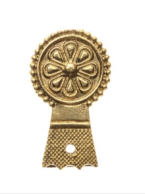 Medieval custom dress belt strapend of XIV-XVcc Strapends