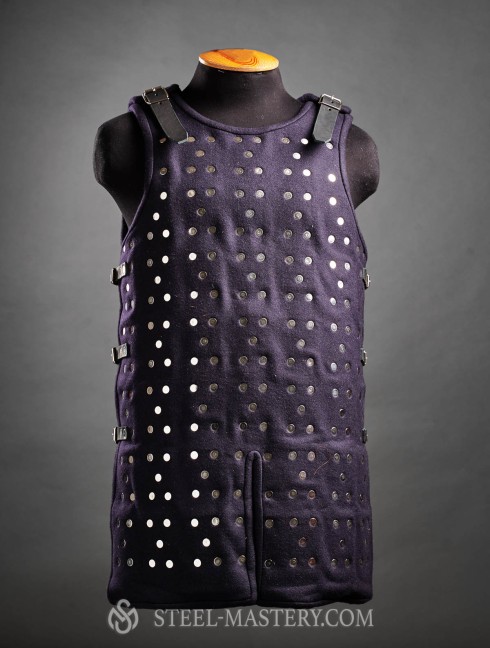 European brigandine with fastenings on the sides - 15-16th centuries Brigantine