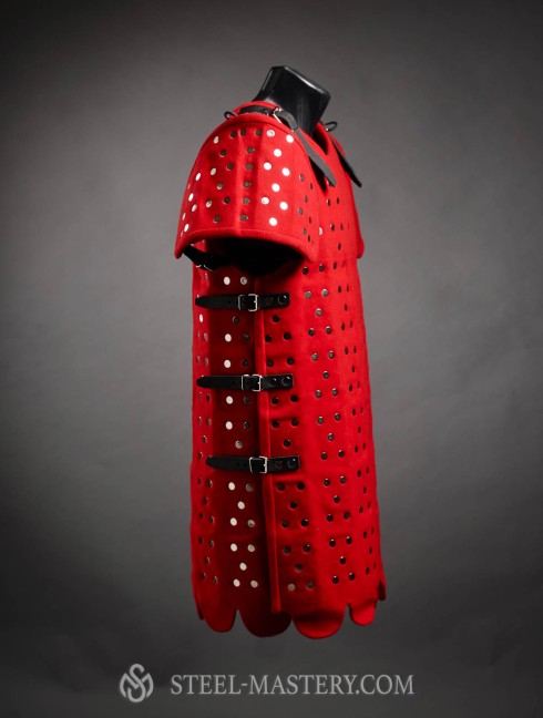European brigandine with fastenings on the sides - 15-16th centuries Brigantine