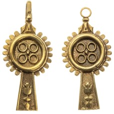 Medieval late gothic custom belt strapend image-1