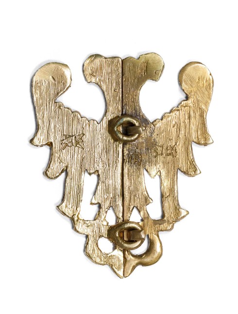 Medieval decorative metal cape clasps Brooches and fasteners