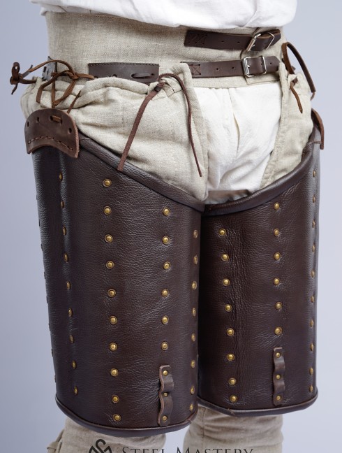 Thigh protection Brigantinenbeinschienen