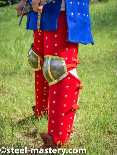 Thigh protection Brigandine leg protection