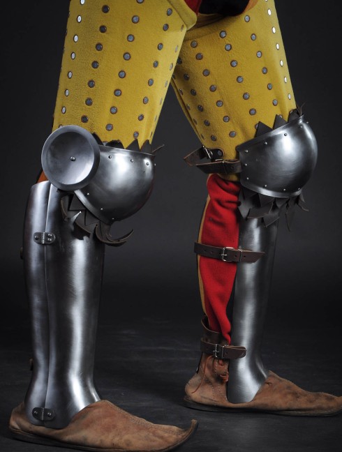 Thigh protection Brigandine leg protection