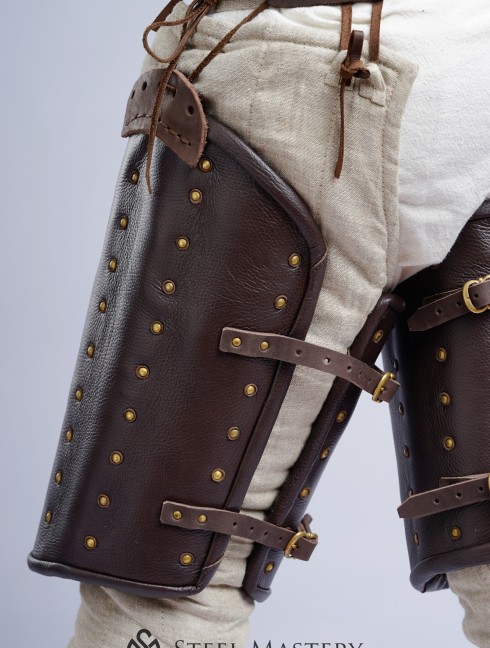 Thigh protection Brigantinenbeinschienen