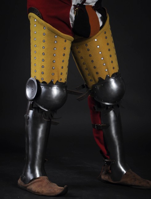 Thigh protection Brigandine leg protection