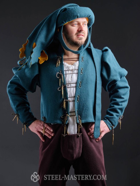 Burgundian doublet, XV century Men's overclothers