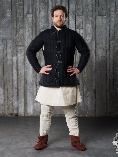 Medieval gambeson and cotton Eastern Pants Padded armour sets