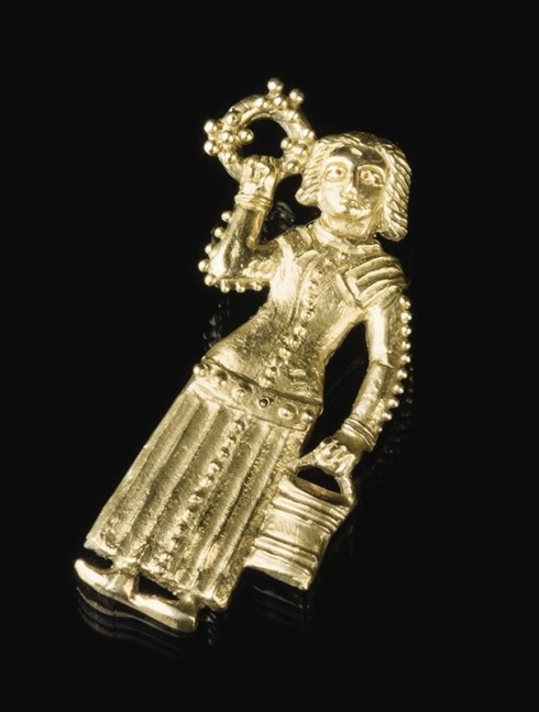 Custom medieval clothing badge 